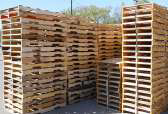 Tarimas recicladas de tacón